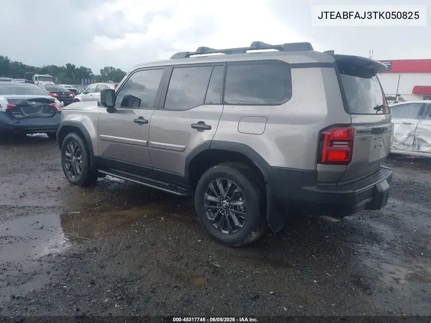 2026 Toyota Land Cruiser VIN: JTEABFAJ3TK050825 Lot: 45317745