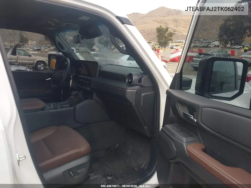 2026 Toyota Land Cruiser VIN: JTEABFAJ2TK062402 Lot: 45519471