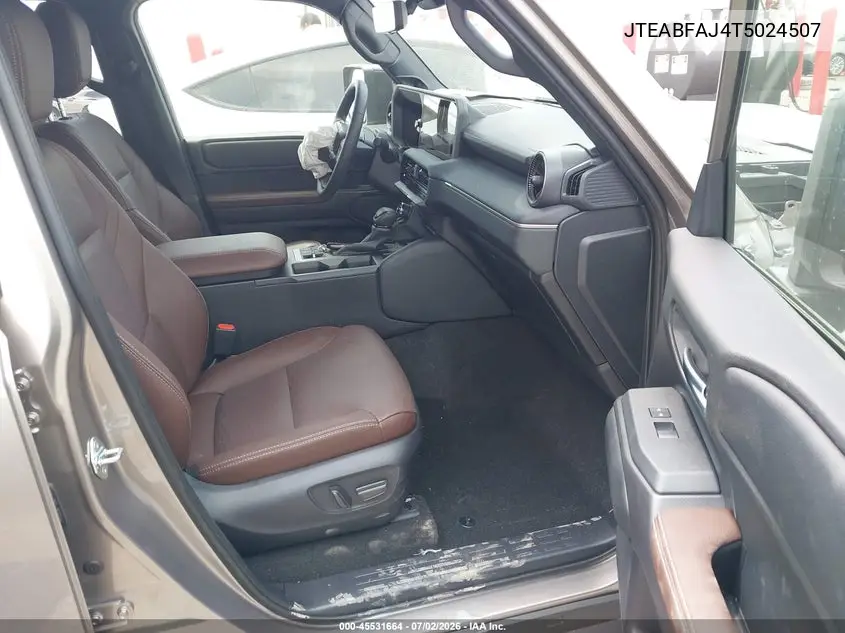 2026 Toyota Land Cruiser VIN: JTEABFAJ4T5024507 Lot: 45531664