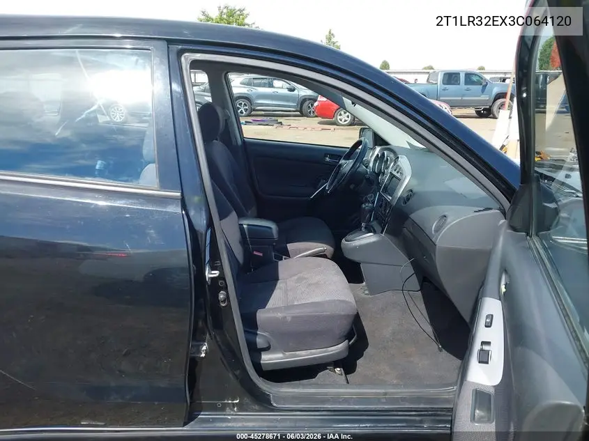 2003 Toyota Matrix Xr VIN: 2T1LR32EX3C064120 Lot: 45278671