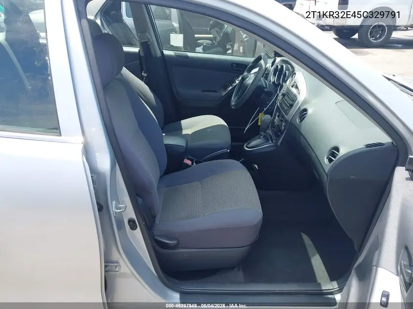 2005 Toyota Matrix VIN: 2T1KR32E45C329791 Lot: 45297949