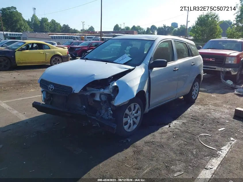 2005 Toyota Matrix VIN: 2T1LR32E75C507214 Lot: 45363823