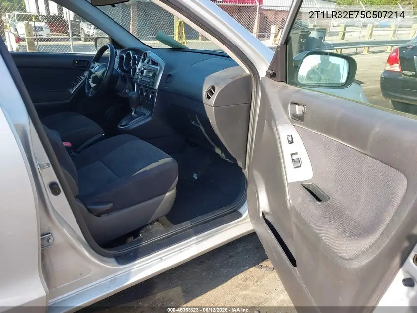 2005 Toyota Matrix VIN: 2T1LR32E75C507214 Lot: 45363823