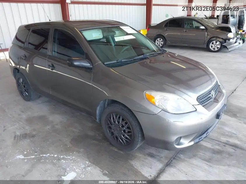 2005 Toyota Matrix VIN: 2T1KR32E05C394623 Lot: 45399907