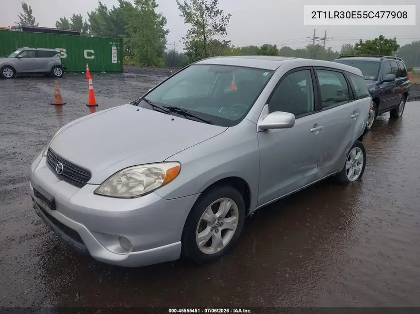 2005 Toyota Matrix Xr VIN: 2T1LR30E55C477908 Lot: 45555451