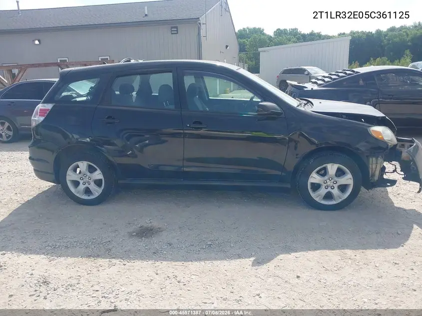 2005 Toyota Matrix Xr VIN: 2T1LR32E05C361125 Lot: 45571387