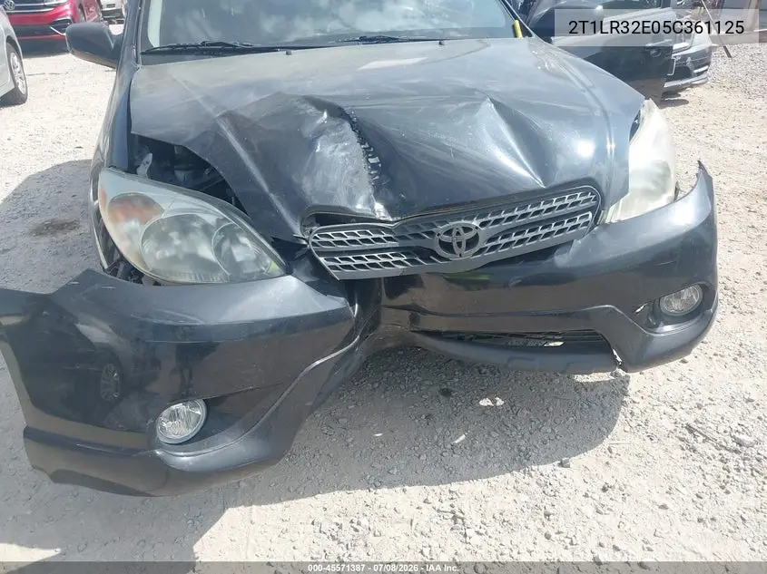 2005 Toyota Matrix Xr VIN: 2T1LR32E05C361125 Lot: 45571387