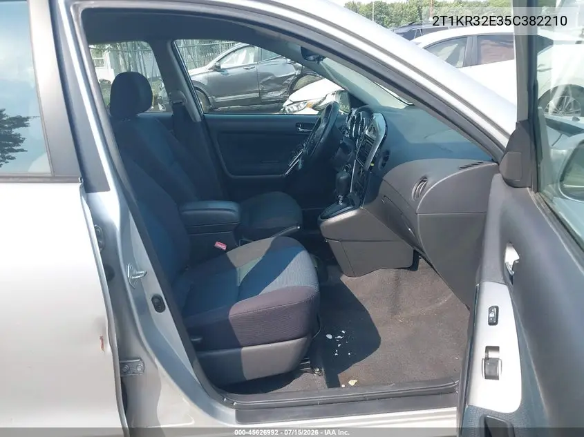 2005 Toyota Matrix Xr VIN: 2T1KR32E35C382210 Lot: 45626992