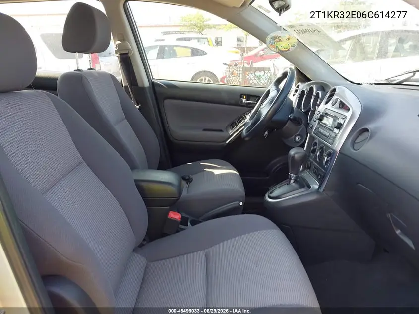 2006 Toyota Matrix Xr VIN: 2T1KR32E06C614277 Lot: 45499033