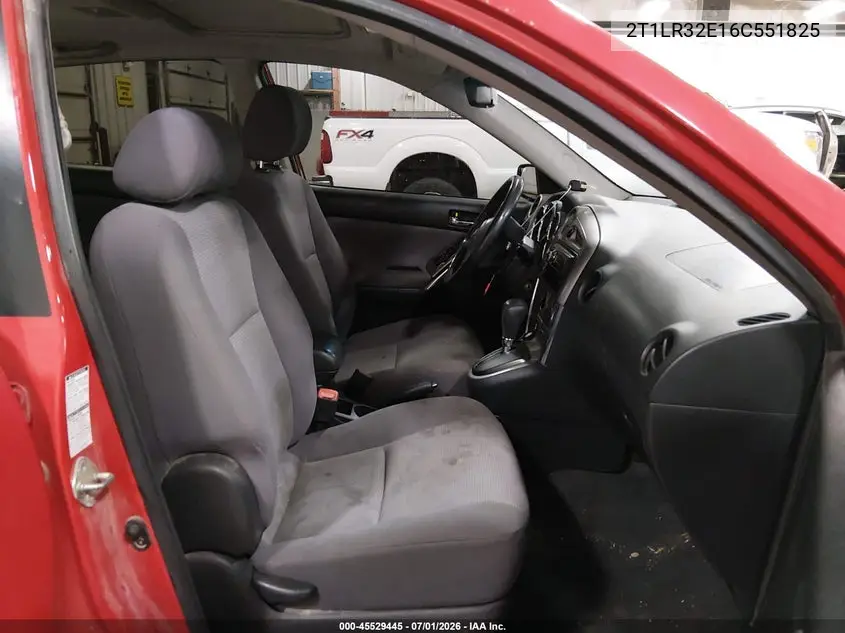 2006 Toyota Matrix Xr VIN: 2T1LR32E16C551825 Lot: 45529445