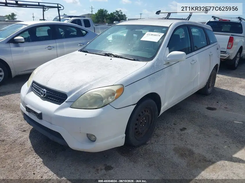 2007 Toyota Matrix Xr VIN: 2T1KR32E77C625956 Lot: 45304024