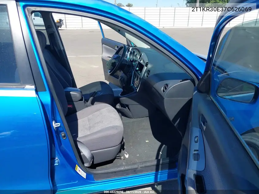2007 Toyota Matrix Xr VIN: 2T1KR30E37C626069 Lot: 45326096