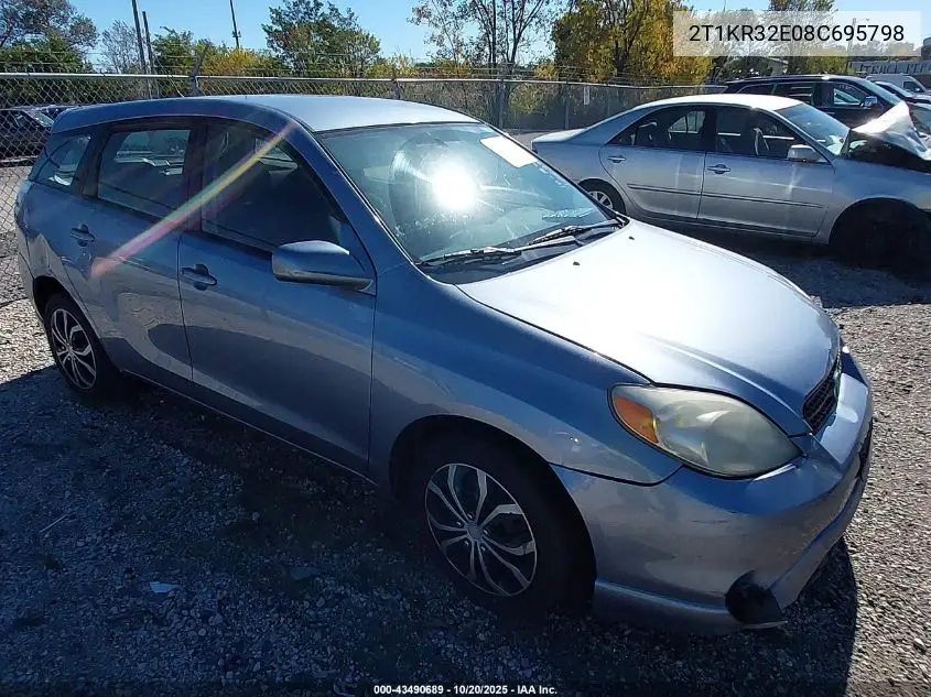 2T1KR32E08C695798 2008 Toyota Matrix Xr
