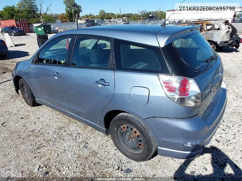 2T1KR32E08C695798 2008 Toyota Matrix Xr