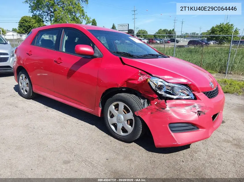 2009 Toyota Matrix VIN: 2T1KU40E29C064446 Lot: 45247737