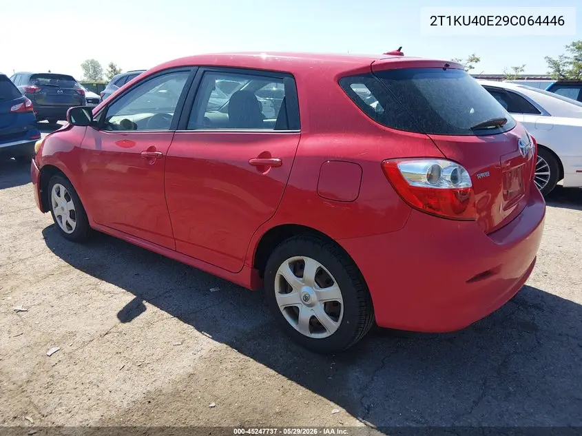 2009 Toyota Matrix VIN: 2T1KU40E29C064446 Lot: 45247737