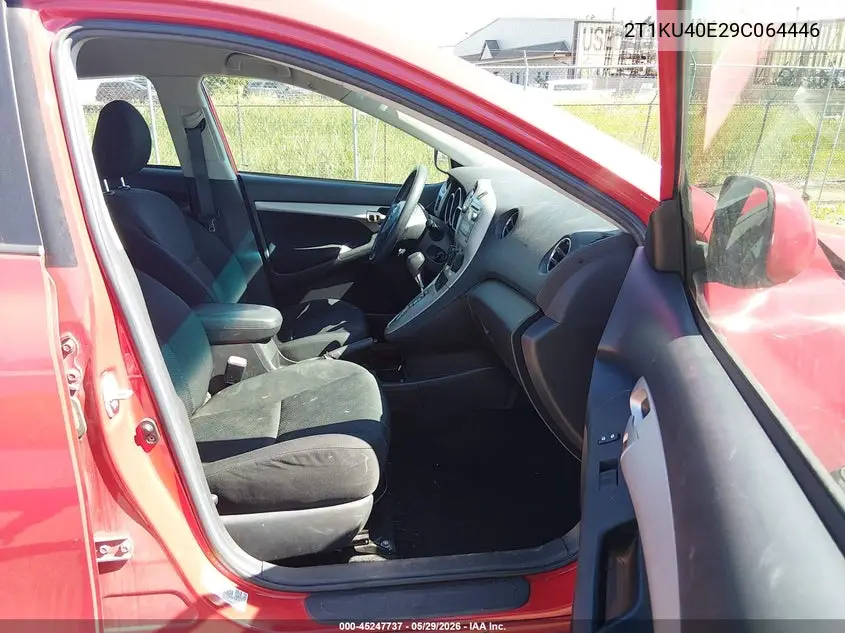 2009 Toyota Matrix VIN: 2T1KU40E29C064446 Lot: 45247737