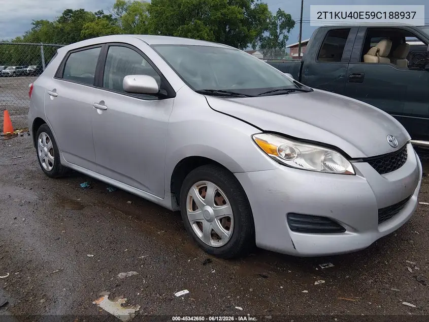 2009 Toyota Matrix VIN: 2T1KU40E59C188937 Lot: 45342650