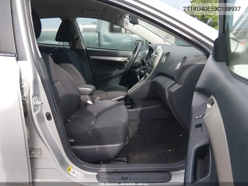 2009 Toyota Matrix VIN: 2T1KU40E59C188937 Lot: 45342650