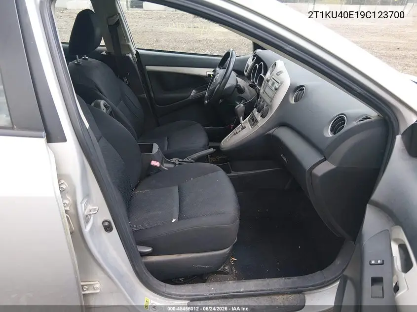 2009 Toyota Matrix VIN: 2T1KU40E19C123700 Lot: 45456012