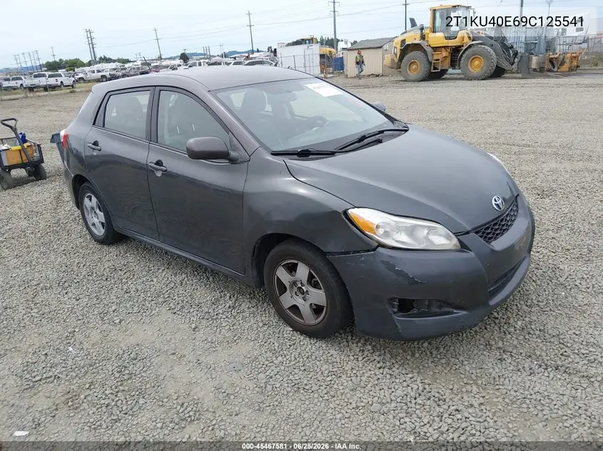 2009 Toyota Matrix VIN: 2T1KU40E69C125541 Lot: 45467581