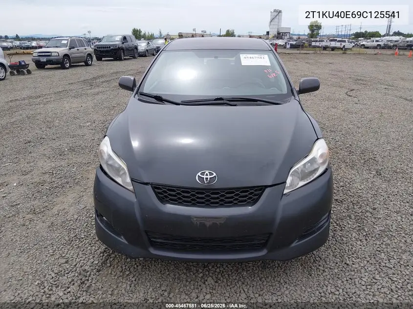 2009 Toyota Matrix VIN: 2T1KU40E69C125541 Lot: 45467581