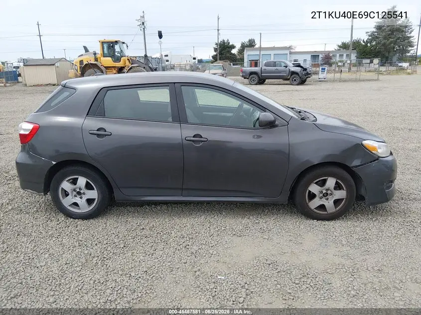 2009 Toyota Matrix VIN: 2T1KU40E69C125541 Lot: 45467581