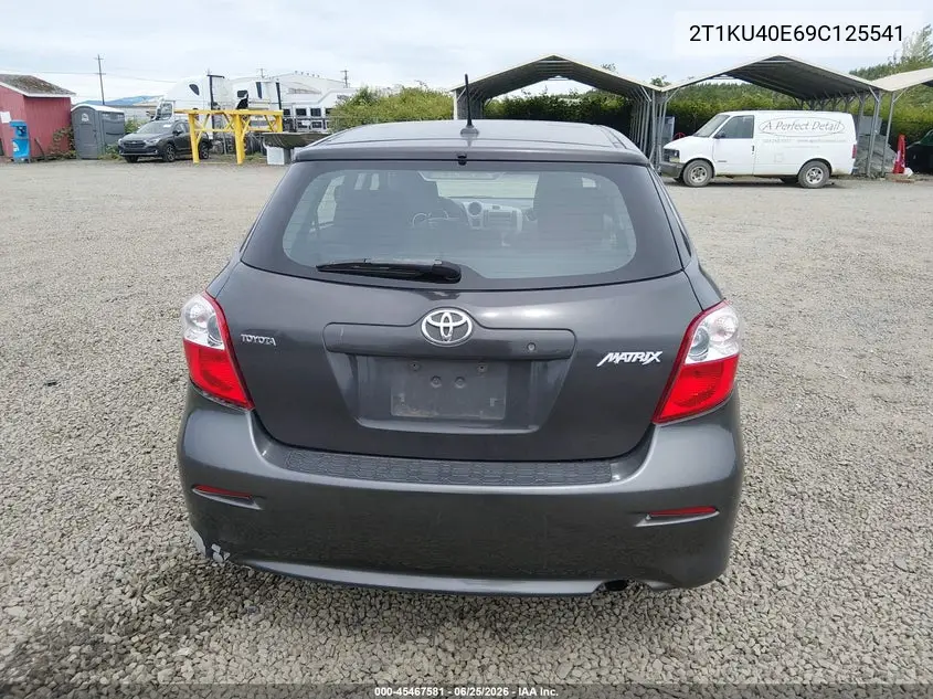 2009 Toyota Matrix VIN: 2T1KU40E69C125541 Lot: 45467581