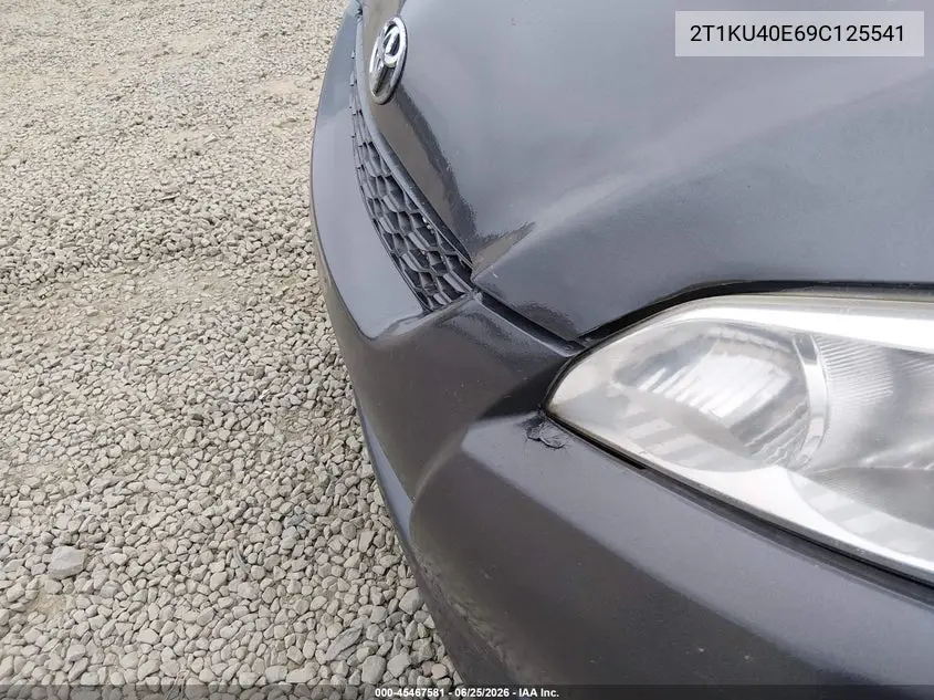 2009 Toyota Matrix VIN: 2T1KU40E69C125541 Lot: 45467581
