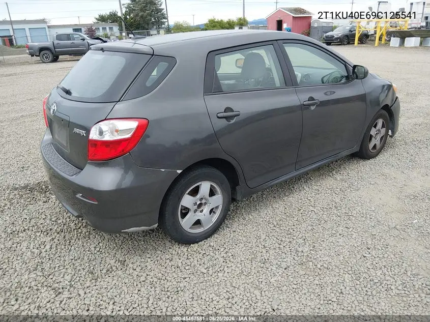 2009 Toyota Matrix VIN: 2T1KU40E69C125541 Lot: 45467581
