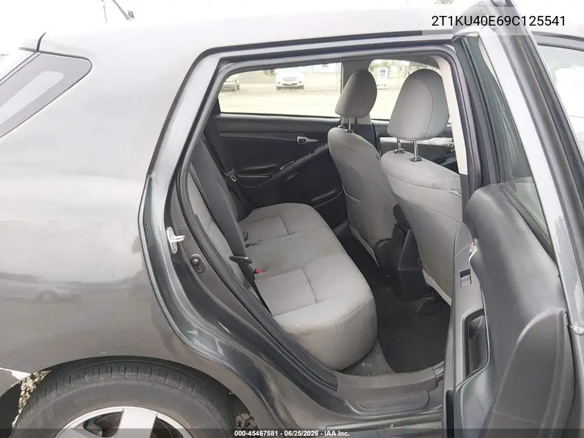 2009 Toyota Matrix VIN: 2T1KU40E69C125541 Lot: 45467581