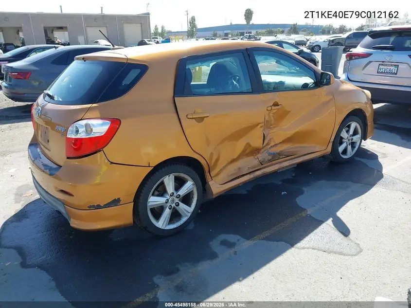 2009 Toyota Matrix S VIN: 2T1KE40E79C012162 Lot: 45498158