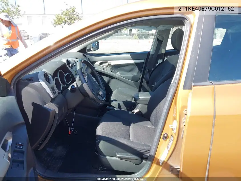 2009 Toyota Matrix S VIN: 2T1KE40E79C012162 Lot: 45498158