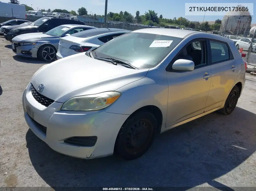 2009 Toyota Matrix VIN: 2T1KU40E89C173686 Lot: 45546012