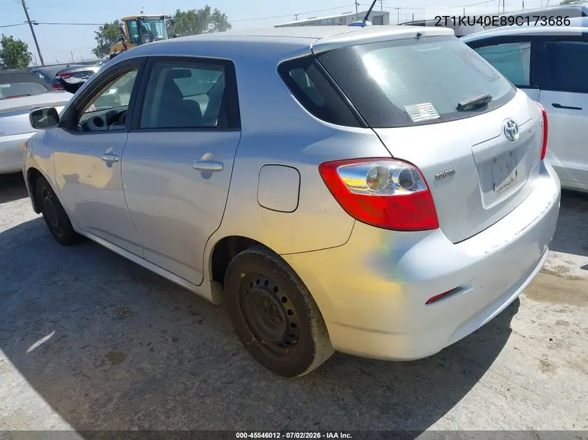 2009 Toyota Matrix VIN: 2T1KU40E89C173686 Lot: 45546012
