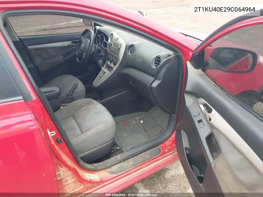 2009 Toyota Matrix VIN: 2T1KU40E29C064964 Lot: 45562644