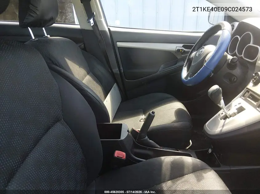2009 Toyota Matrix S VIN: 2T1KE40E09C024573 Lot: 45620305