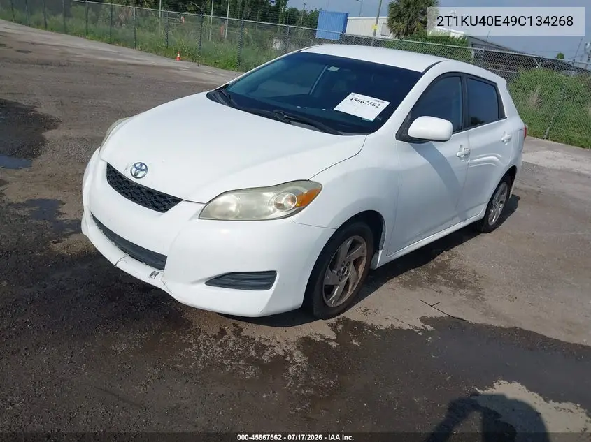 2009 Toyota Matrix VIN: 2T1KU40E49C134268 Lot: 45667562