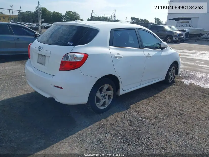 2009 Toyota Matrix VIN: 2T1KU40E49C134268 Lot: 45667562