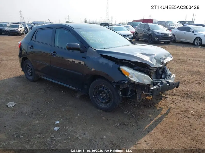 2T1KU4EE5AC360428 2010 Toyota Matrix Wagon