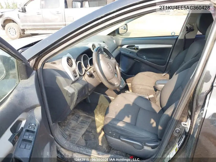 2T1KU4EE5AC360428 2010 Toyota Matrix Wagon