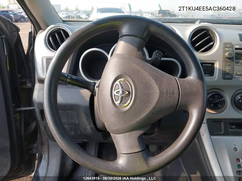 2T1KU4EE5AC360428 2010 Toyota Matrix Wagon