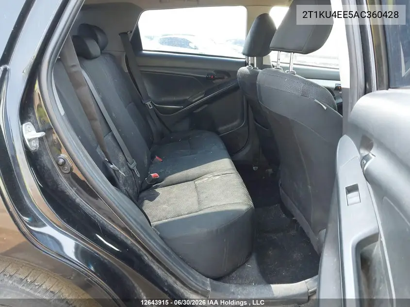 2T1KU4EE5AC360428 2010 Toyota Matrix Wagon