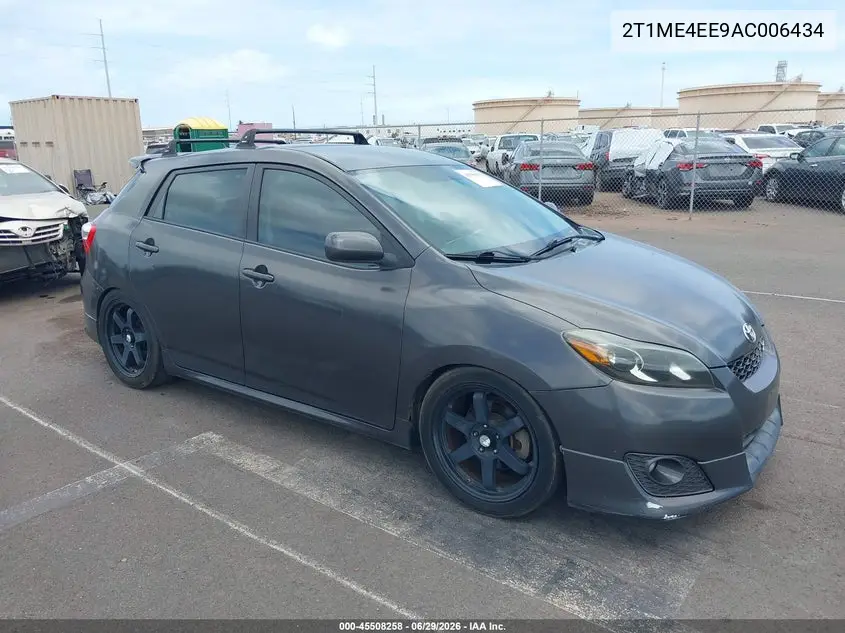 2010 Toyota Matrix Xrs VIN: 2T1ME4EE9AC006434 Lot: 45508258