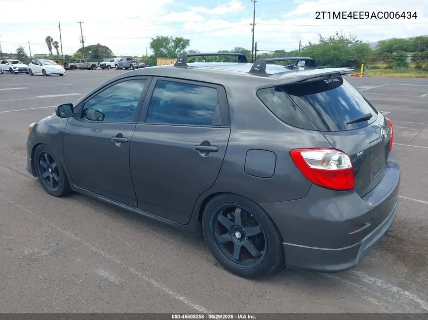 2010 Toyota Matrix Xrs VIN: 2T1ME4EE9AC006434 Lot: 45508258