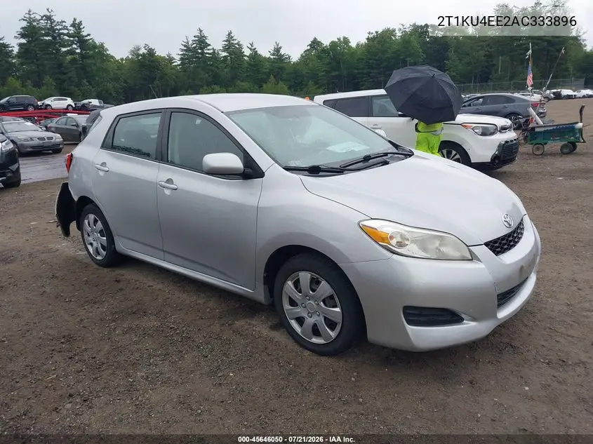 2010 Toyota Matrix VIN: 2T1KU4EE2AC333896 Lot: 45646050