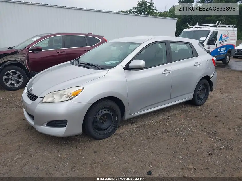 2010 Toyota Matrix VIN: 2T1KU4EE2AC333896 Lot: 45646050