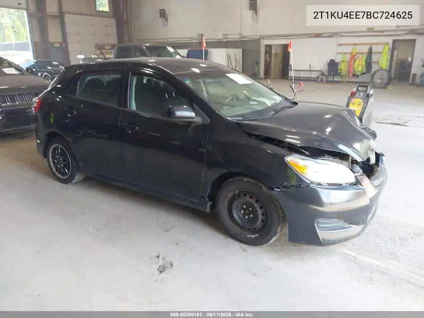 2011 Toyota Matrix VIN: 2T1KU4EE7BC724625 Lot: 45350183