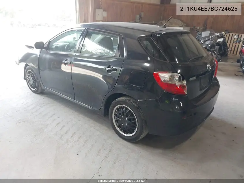 2011 Toyota Matrix VIN: 2T1KU4EE7BC724625 Lot: 45350183