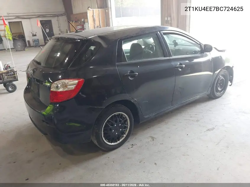 2011 Toyota Matrix VIN: 2T1KU4EE7BC724625 Lot: 45350183